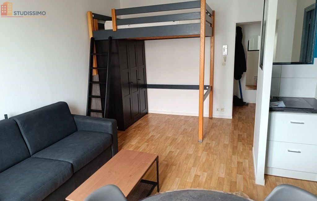 Studio meublé 25m² Tours 37100 - Pour étudiant, lumineux - Photo 5