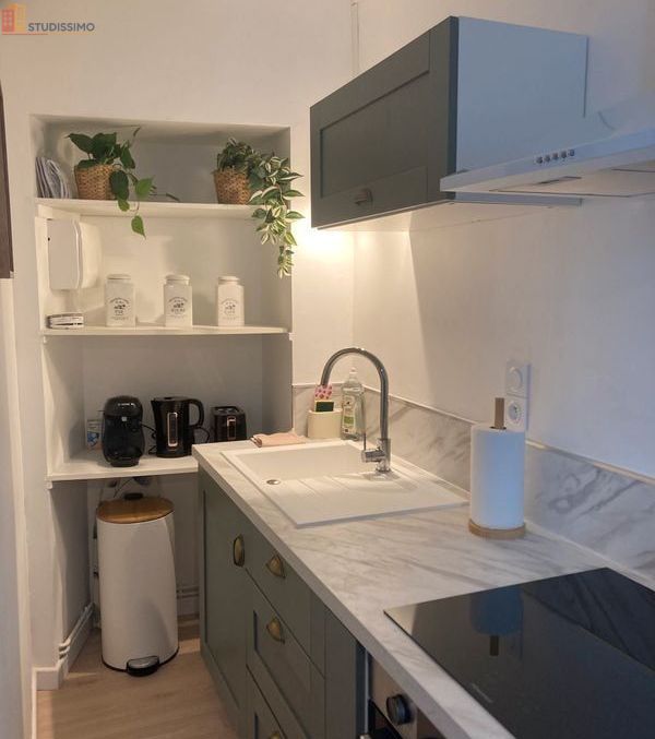 Studio 16m² Azay-le-Rideau - Meublé, refait à neuf - Photo 12
