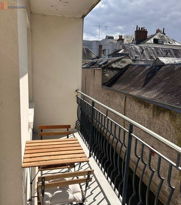 Studio meublé 28m² Tours 37000 - Neuf, grand balcon - Photo 3