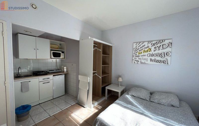 Studio meublé 16m² Tours Grammont - Terrasse, lumineux - Photo 8