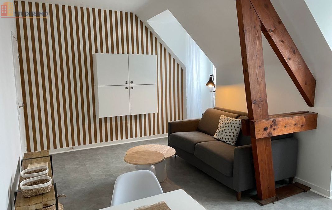 Studio meublé 28m² Tours centre - Calme, chauffage compris - Photo 4