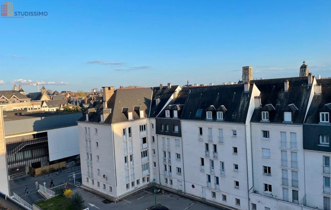 Studio meublé 28m² Tours centre - Calme, chauffage compris - Photo 3