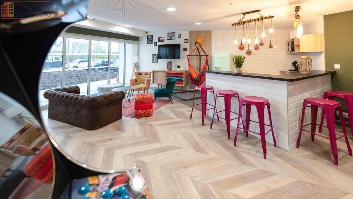 Studio meublé 22m² Tours 37200 - Résidence étudiante sécurisée - Photo 1