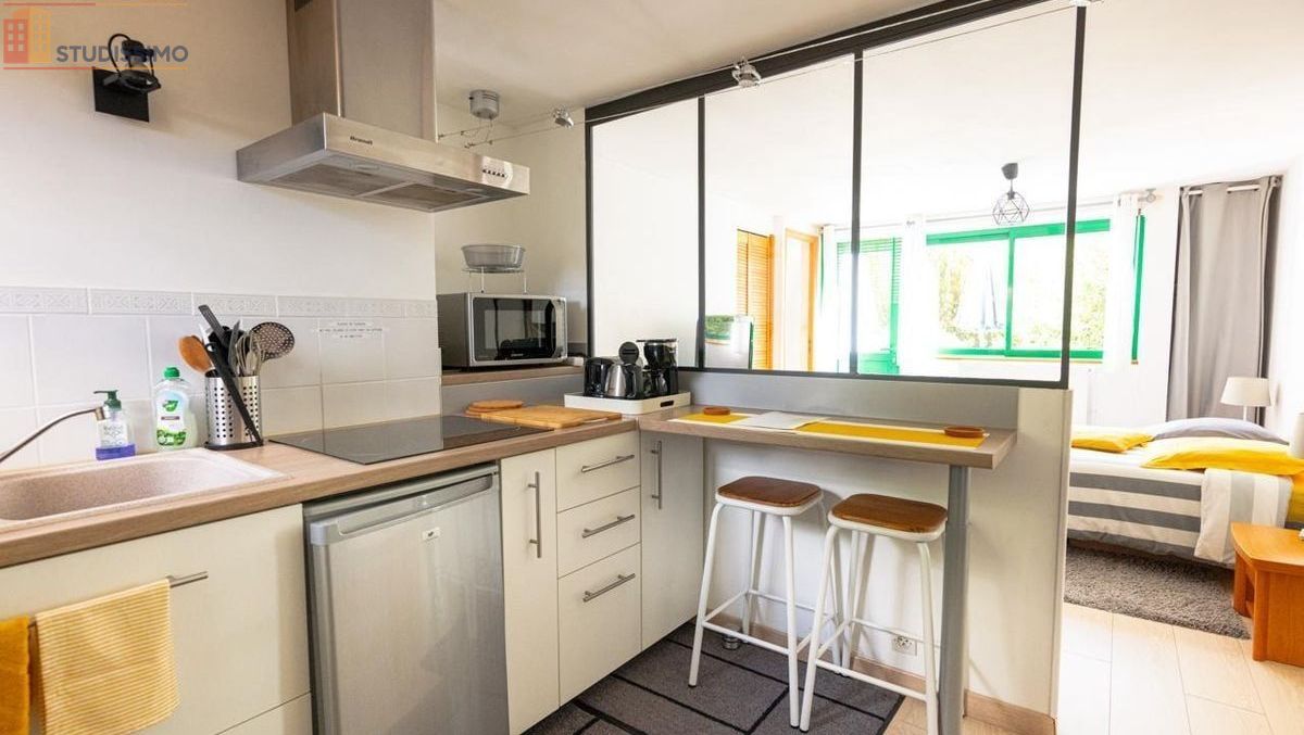 Studio meublé 24m² Joué-lès-Tours - Meublé, DPE D - Photo 13