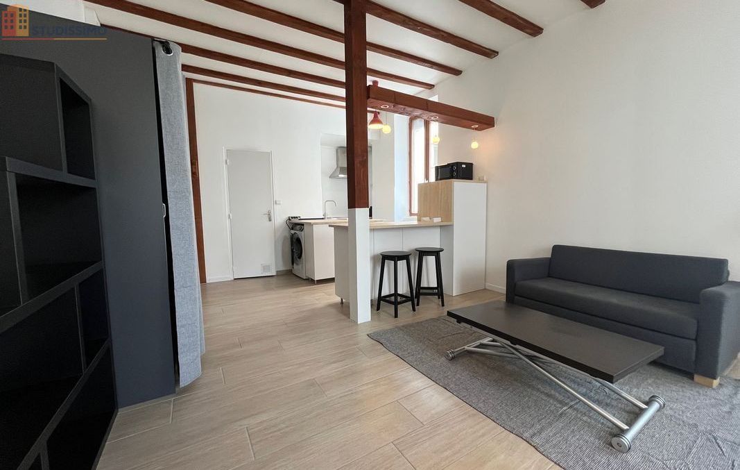 Studio meublé 32m² Grenoble centre - Rénové, proche tram A - Photo 6