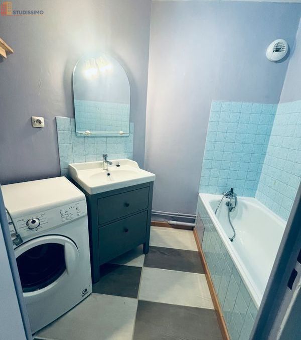 Studio meublé 32m² Grenoble 38100 - Étage élevé, T1 bis - Photo 5