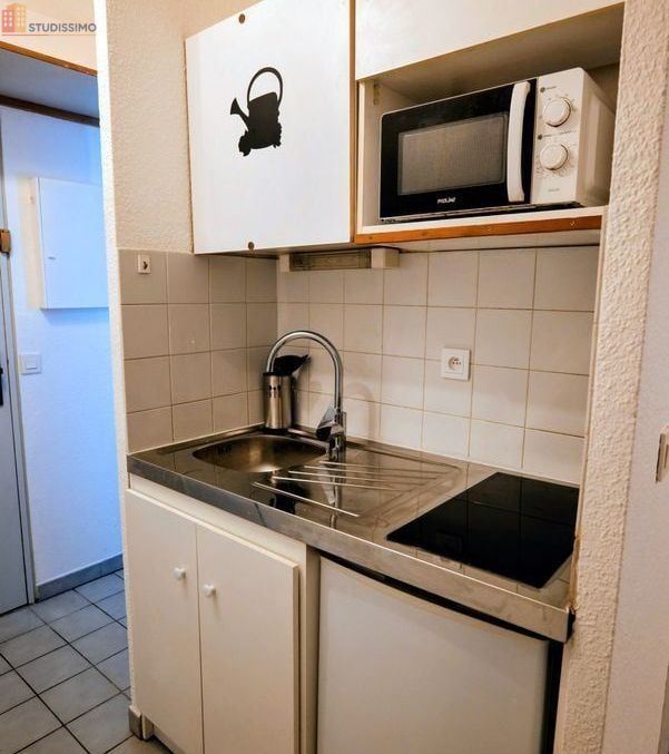 Studio meublé 19m² Grenoble centre - Meublé, 2e étage - Photo 4