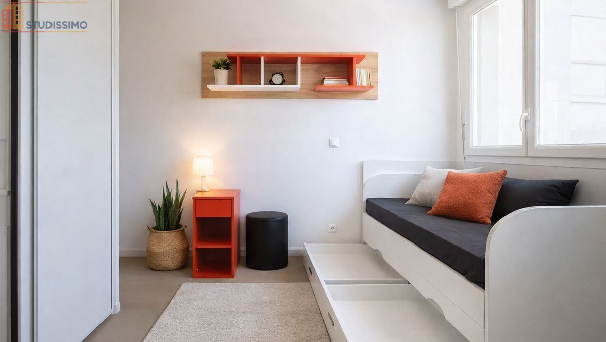 Studio meublé 19m² Grenoble 38100 - Moderne, prêt à vivre - Photo 10