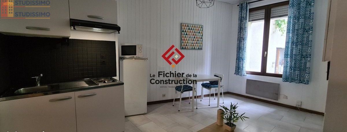 Studio meublé 24m² Grenoble 38000 - Meublé, DPE D - Photo 12