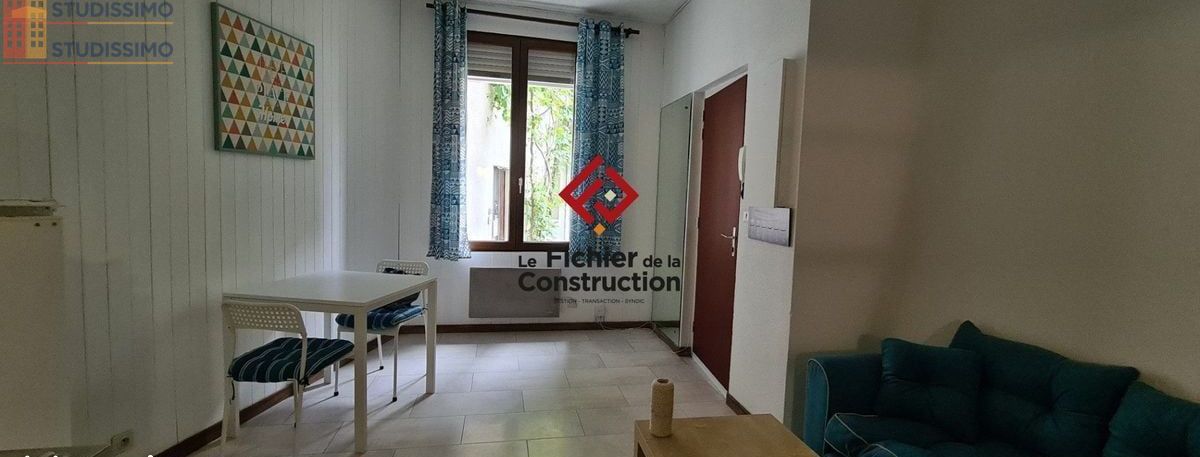 Studio meublé 24m² Grenoble 38000 - Meublé, DPE D - Photo 9