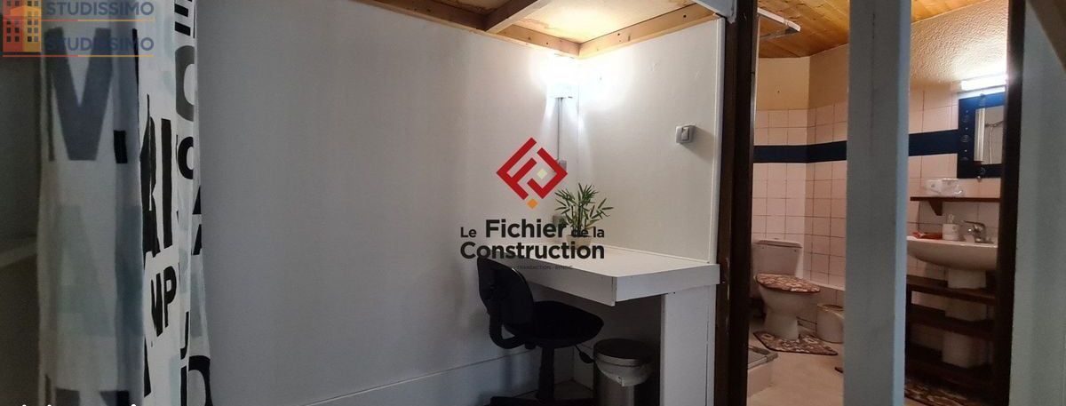 Studio meublé 24m² Grenoble 38000 - Meublé, DPE D - Photo 1