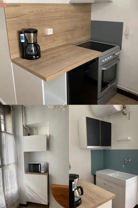 Studio 23m² Grenoble centre - Meublé, 2e étage - Photo 2