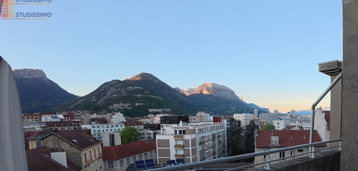 Studio meublé 30m² Grenoble 38000 - Lumineux, terrasses vue Chartreuse - Photo 9