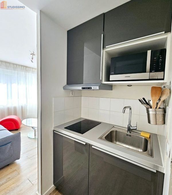 Studio meublé 23m² Grenoble centre - Cuisine équipée, tout compris - Photo 5