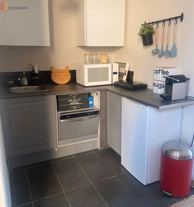Studio meublé 30m² Grenoble centre - Meublé, lumineux - Photo 2