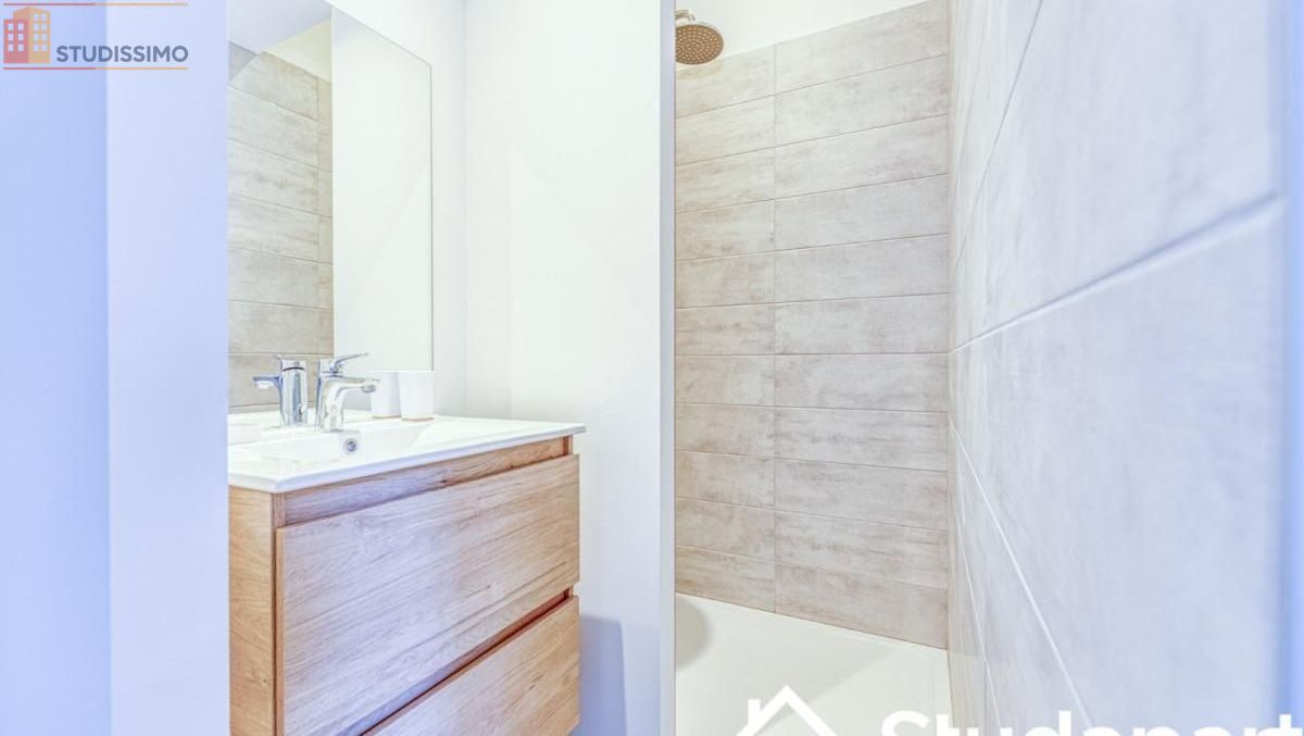 Studio meublé 13m² Grenoble 38100 - Meublé, DPE A - Photo 13