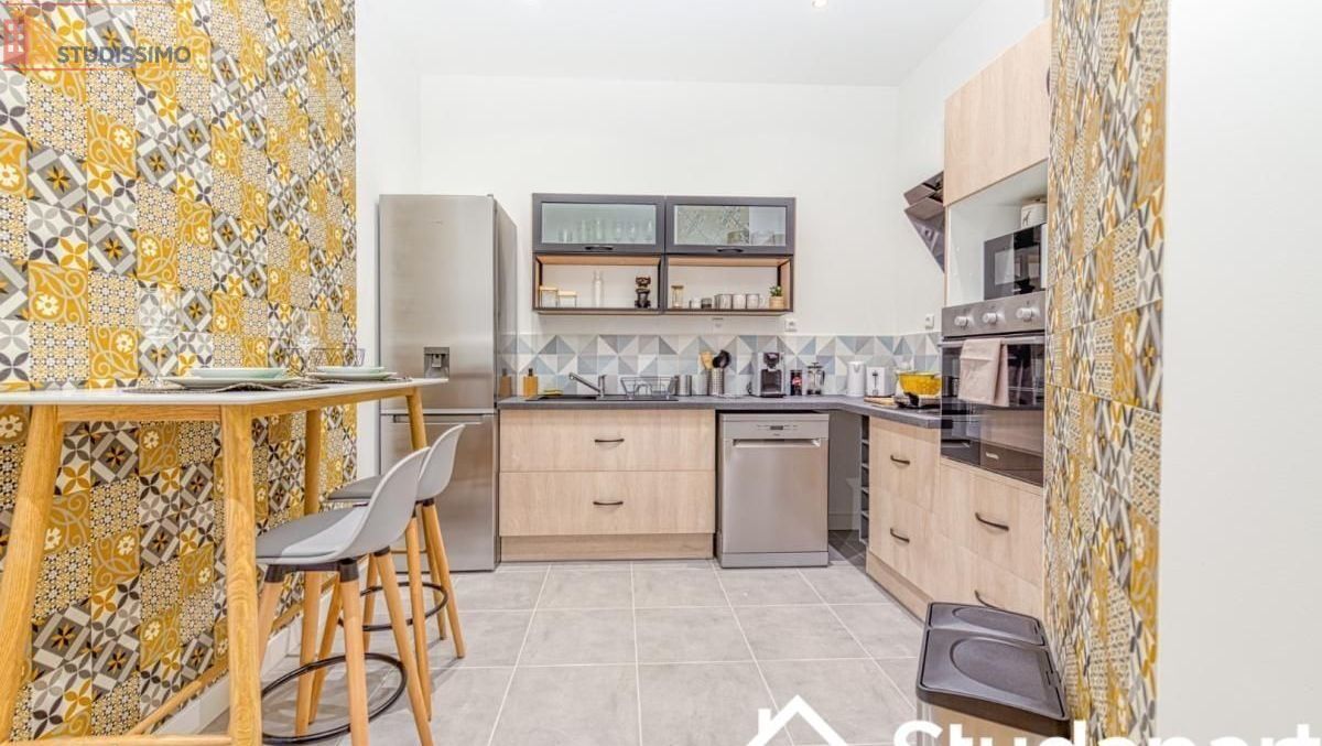 Studio meublé 13m² Grenoble 38100 - Meublé, DPE A - Photo 3