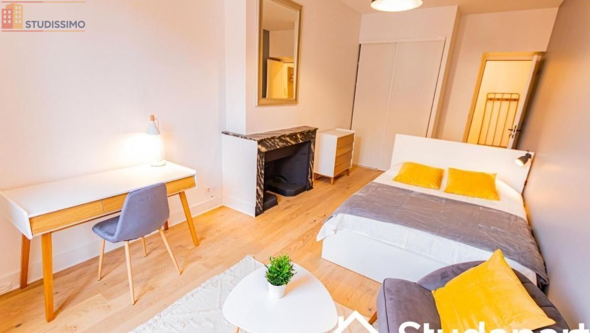 Studio meublé 11m² Grenoble - Calme, lumineux - Photo 1