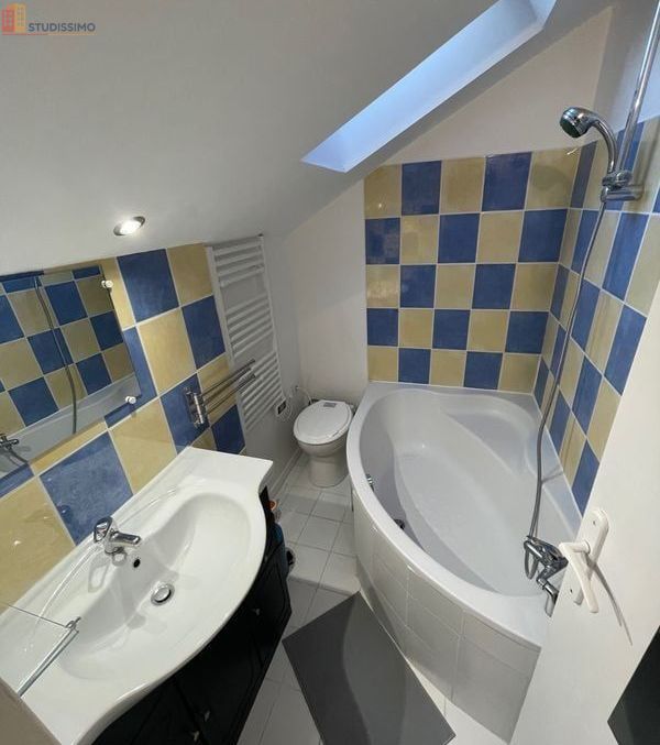 Studio meublé 20m² Grenoble 38000 - Meublé, dernier étage - Photo 1