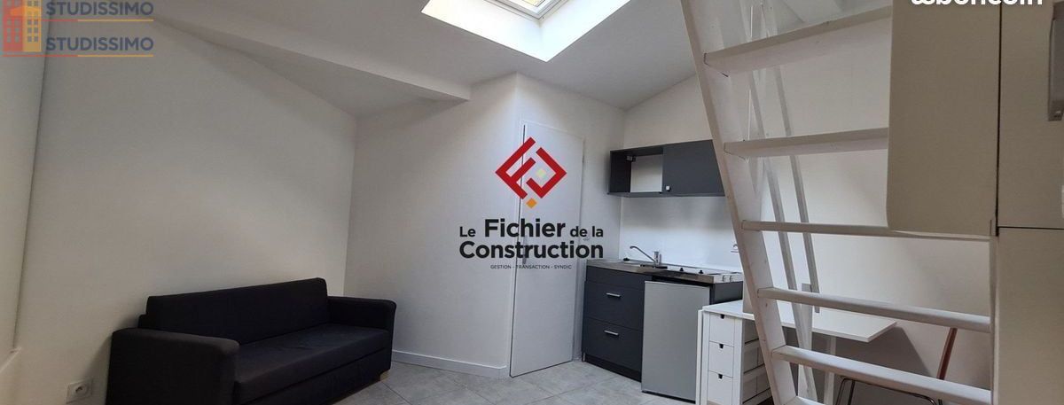 Studio meublé 19m² Grenoble 38000 - Meublé, 1er étage - Photo 12
