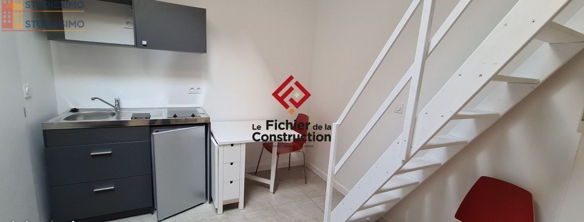 Studio meublé 19m² Grenoble 38000 - Meublé, 1er étage - Photo 4