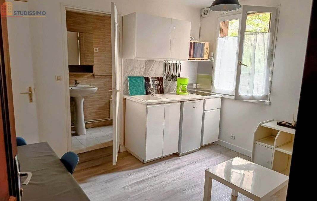 Studio meublé 17m² Grenoble 38000 - Lumineux, meublé - Photo 3
