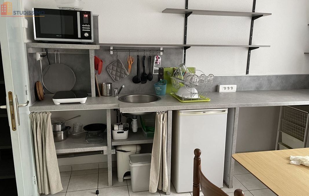 Studio 17m² Saint-Martin-d'Hères - Meublé, charges incluses - Photo 10