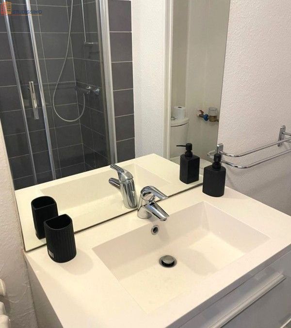 Studio 33m² Grenoble centre - Meublé, étage élevé - Photo 3