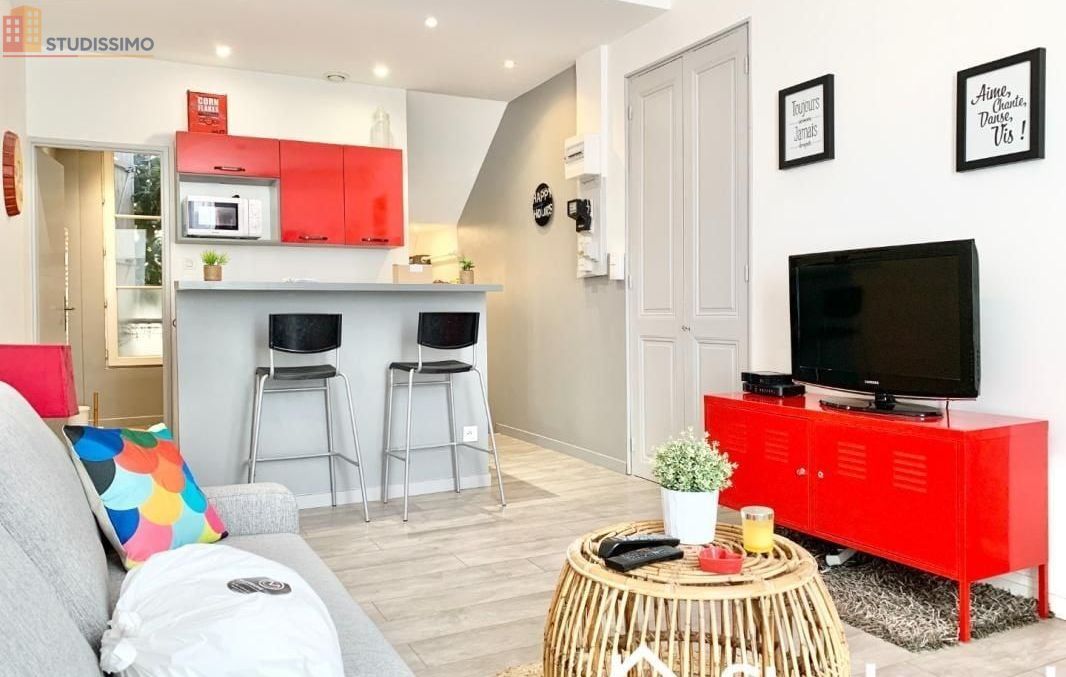 Studio meublé 28m² Grenoble centre - Lumineux, DPE A - Photo 9