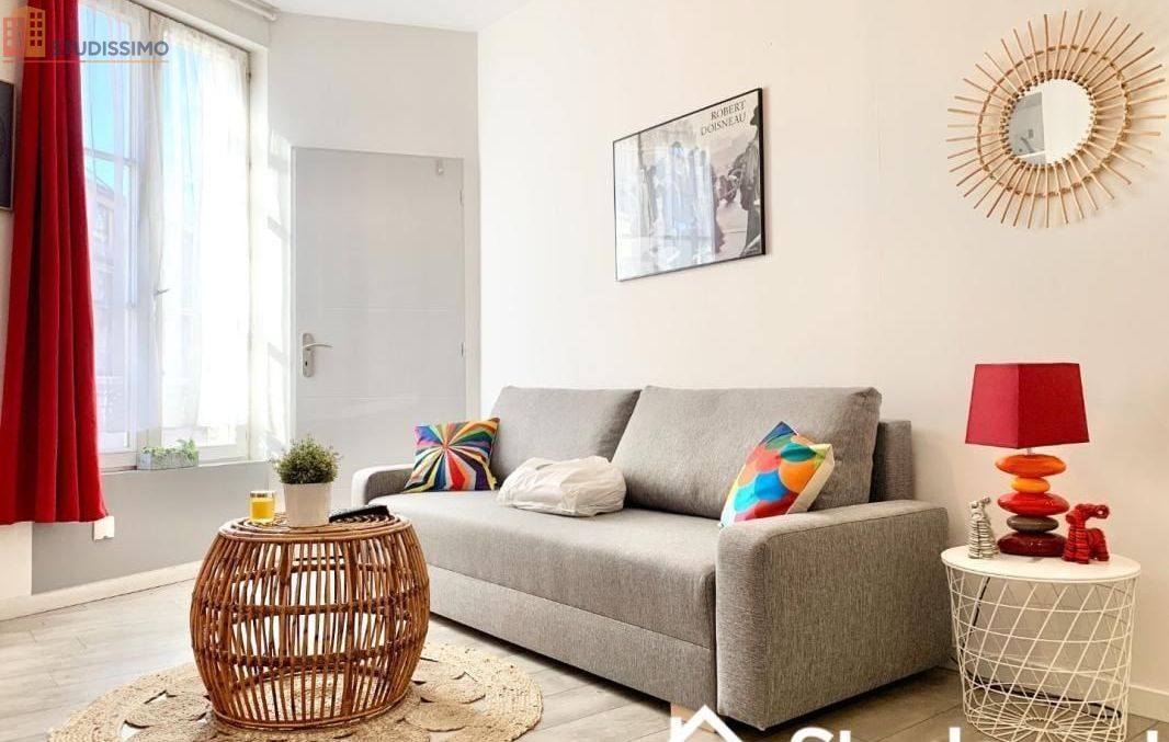 Studio meublé 28m² Grenoble centre - Lumineux, DPE A - Photo 6