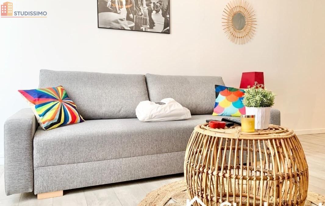 Studio meublé 28m² Grenoble centre - Lumineux, DPE A - Photo 2