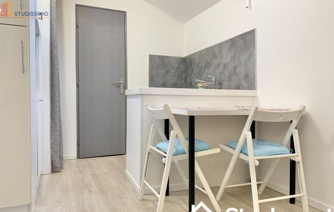 Studio meublé 18m² Grenoble - Lumineux, étage élevé - Photo 2