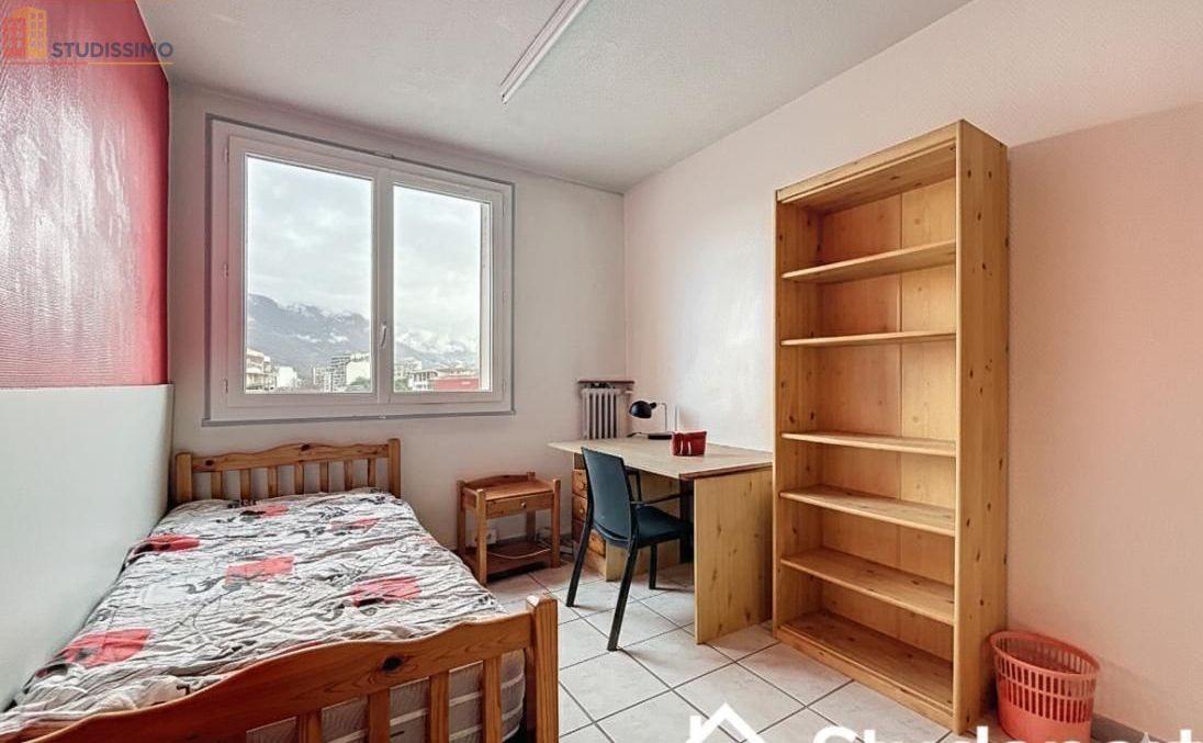 Studio meublé 17m² Grenoble 38100 - Lumineux, 5e étage - Photo 27