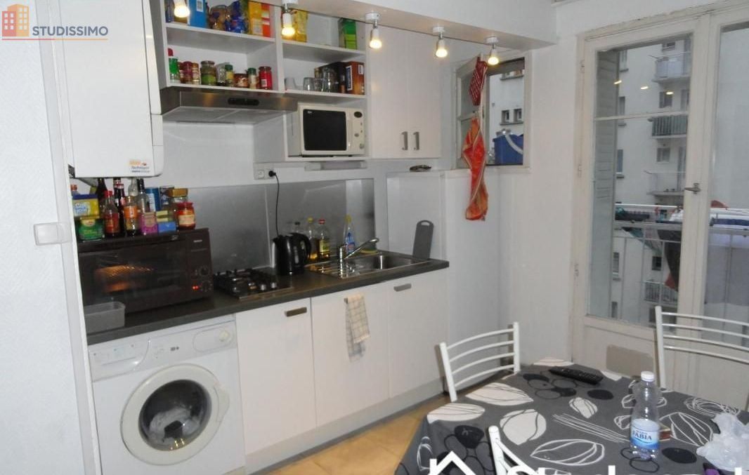 Studio meublé 12m² Grenoble centre - Meublé, 4e étage - Photo 2