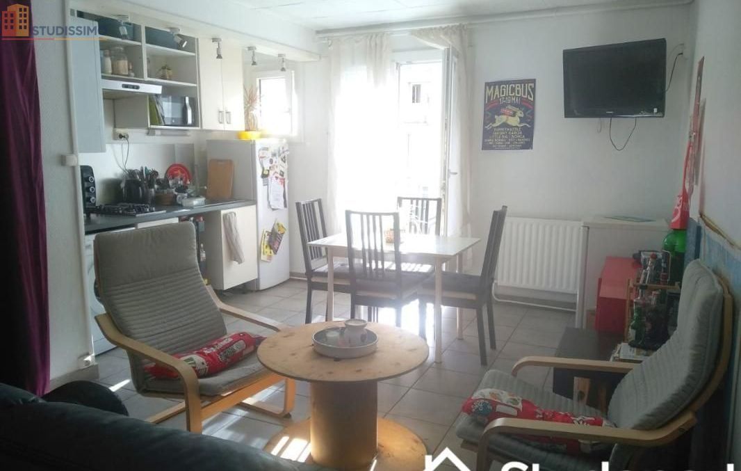 Studio meublé 12m² Grenoble centre - Meublé, 4e étage - Photo 1