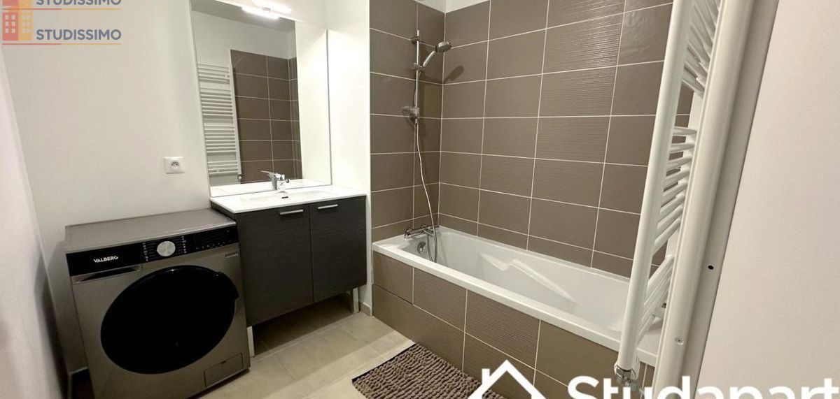 Studio meublé 12m² Grenoble 38100 - Meublé, 3e étage - Photo 2