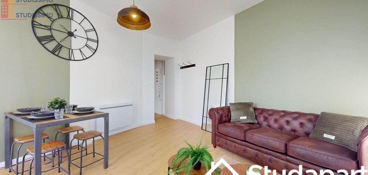 Studio 10m² Grenoble centre - Meublé, DPE A - Photo 1