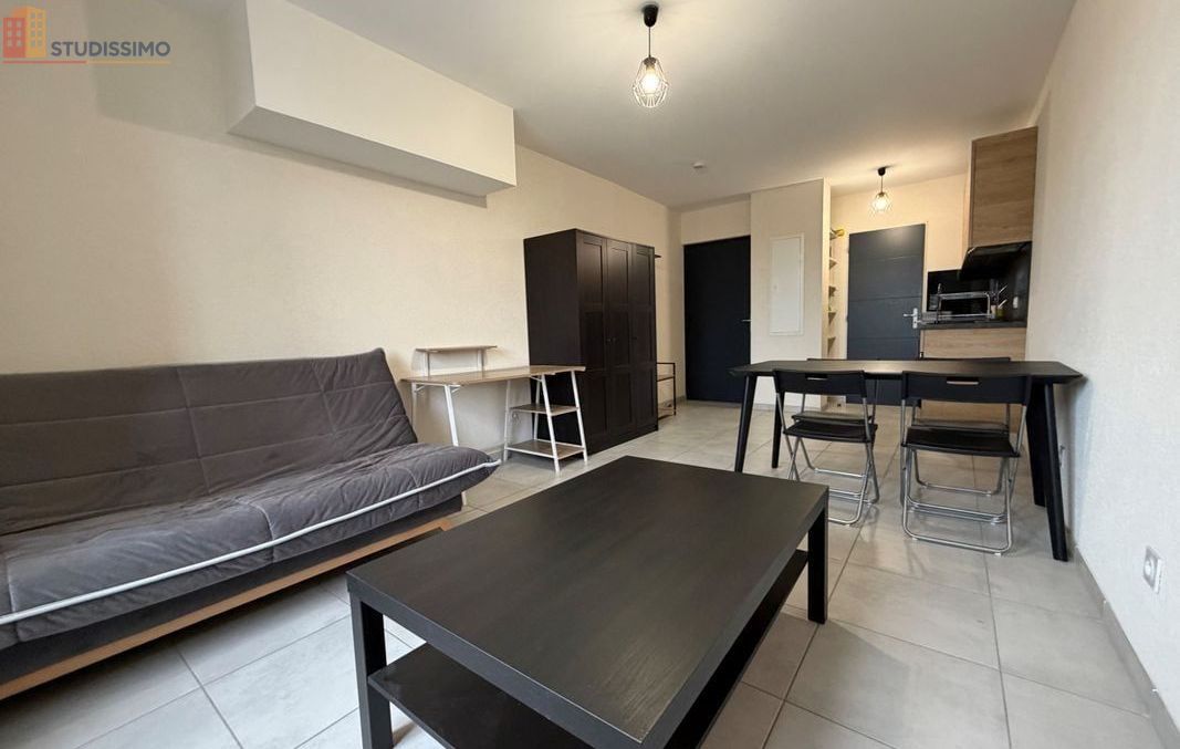 Studio meublé 27m² Grenoble centre - Vue montagnes, standing - Photo 5