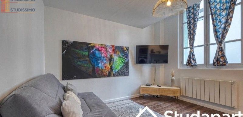 Studio meublé 21m² Grenoble centre - Lumineux, DPE A - Photo 1