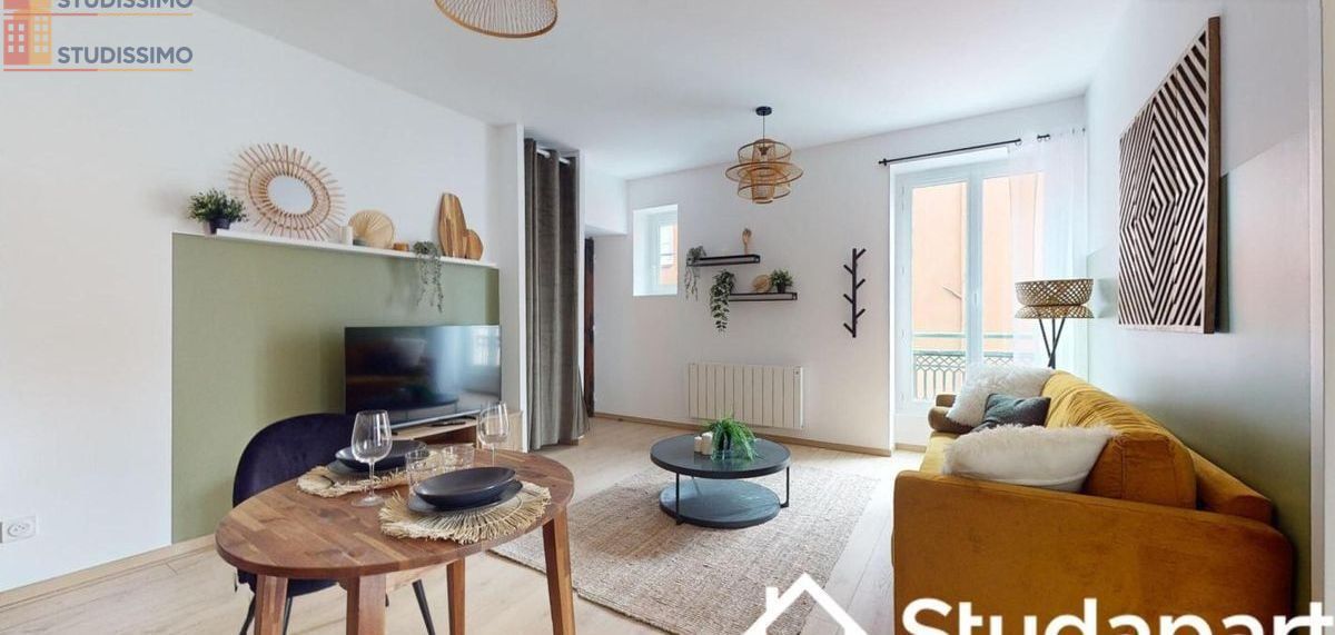 Studio meublé 10m² Grenoble centre - Meublé, DPE A - Photo 12