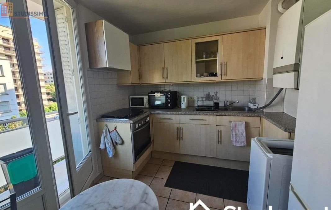 Studio meublé 10m² Grenoble 38100 - Meublé, 3e étage - Photo 1