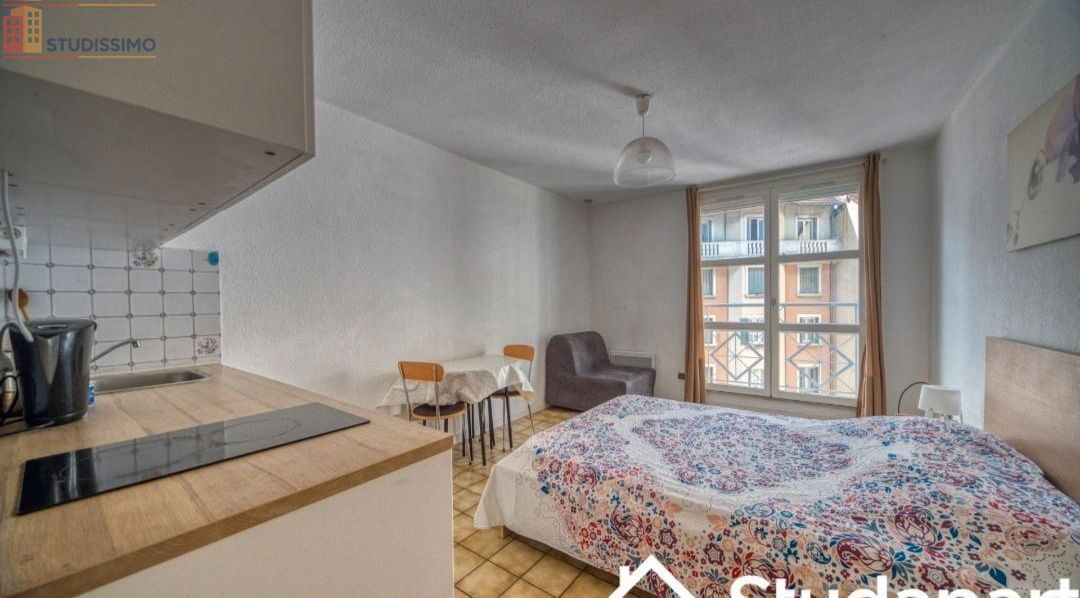 Studio meublé 25m² Grenoble 38000 - Lumineux, DPE A - Photo 4