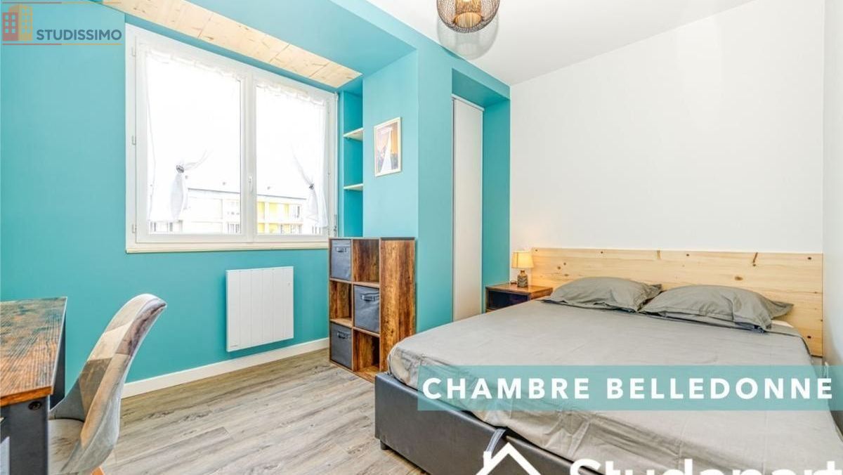 Studio meublé 13m² Grenoble 38100 - Lumineux, 8e étage - Photo 7