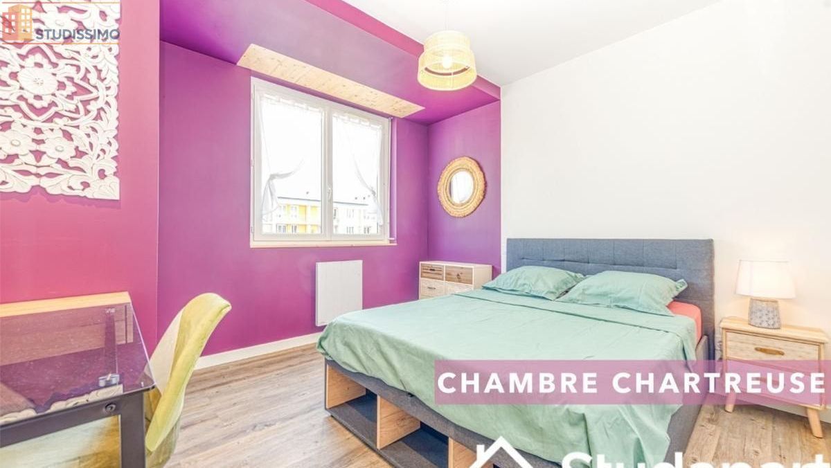 Studio meublé 13m² Grenoble 38100 - Lumineux, 8e étage - Photo 1