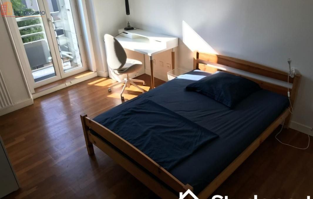 Studio meublé 14m² Grenoble 38100 - Meublé, DPE A - Photo 1