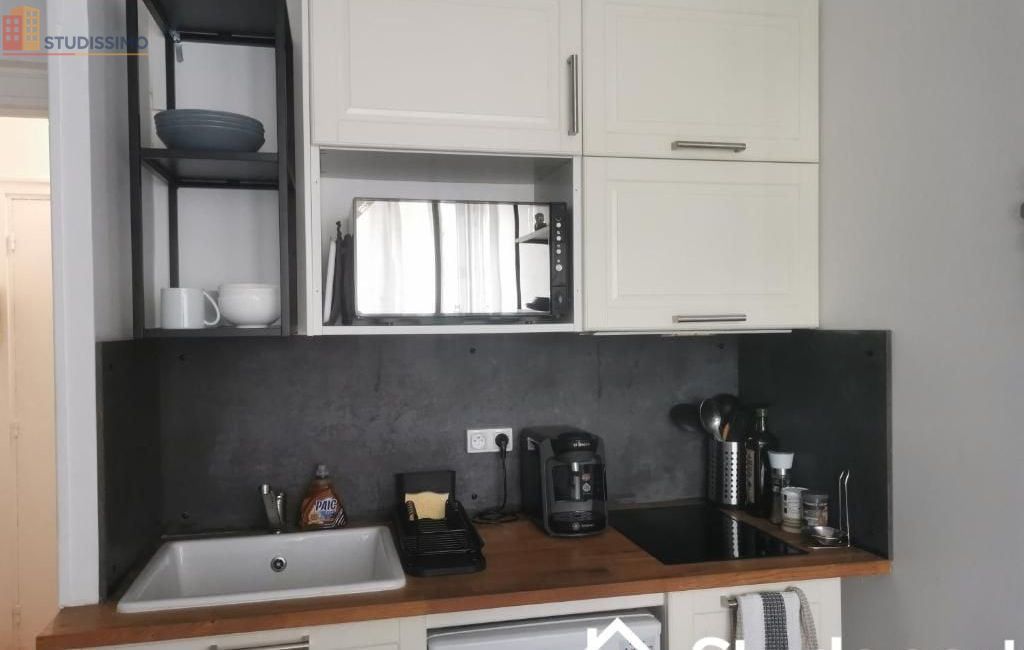 Studio meublé 15m² Grenoble centre - Lumineux - Photo 2