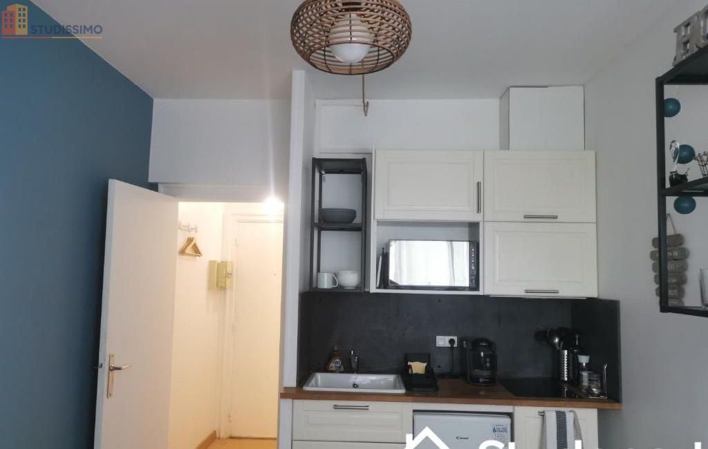 Studio meublé 15m² Grenoble centre - Lumineux - Photo 3