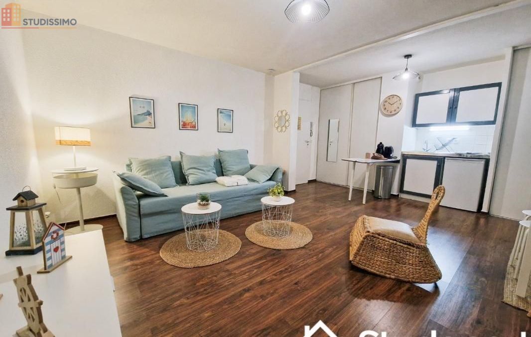 Studio meublé 25m² Grenoble centre - Meublé, DPE A - Photo 28