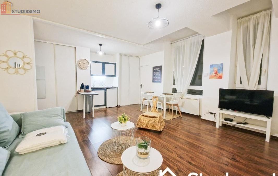 Studio meublé 25m² Grenoble centre - Meublé, DPE A - Photo 6