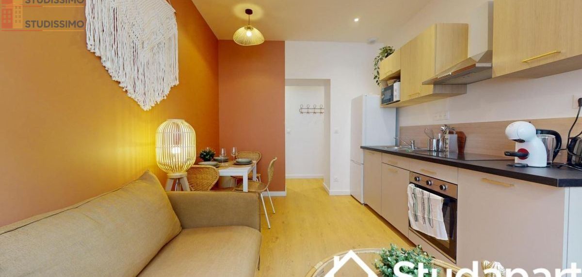 Studio meublé 13m² Grenoble 38100 - Meublé, DPE A - Photo 19